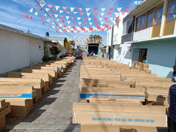 Equipamiento preparado para distribución