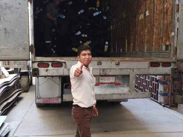 Vehículo de transporte de mercancía